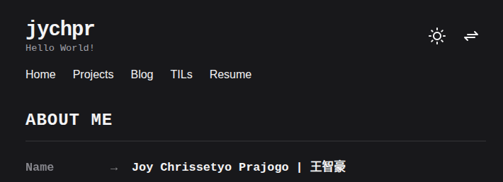 Website Glass Mirror Homepage